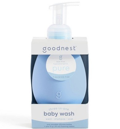 Goodnest 3-in-1 Wash, Shampoo, And Soak - Pure Fragrance-free