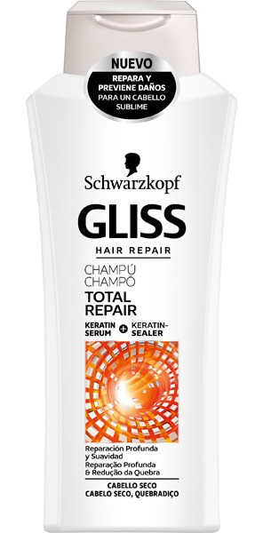 Gliss Hair Total Repair Shampoo ingredients (Explained)