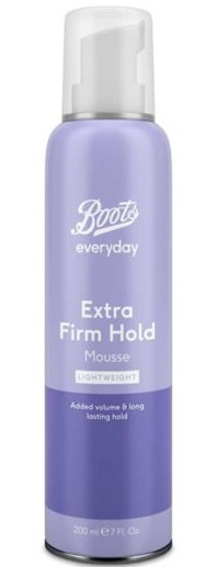 Boots Everyday Extra Firm Hold Mousse