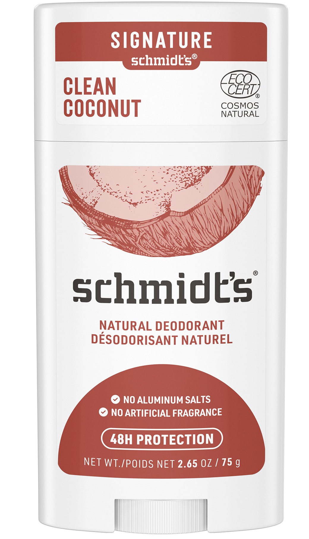 Schmidt's Naturals Deodorant Stick, Clean Coconut
