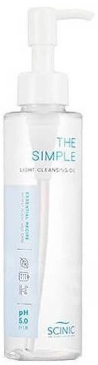 Scinic Simple Light Cleansing Oil