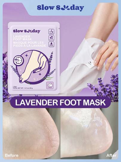 Slow Sunday Lavender Foot Mask