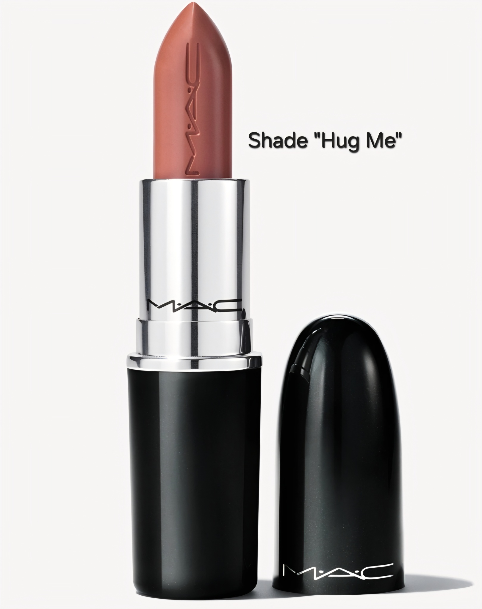 MAC Lustreglass Sheer Shine Lipstick in shade Hug Me [new formula]