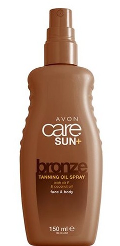 Avon Care Sun+ Bronze Tanning Oil Spray