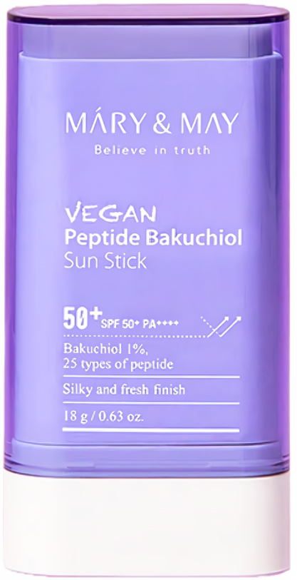 MARY & MAY Vegan Peptide Bakuchiol Sun Stick