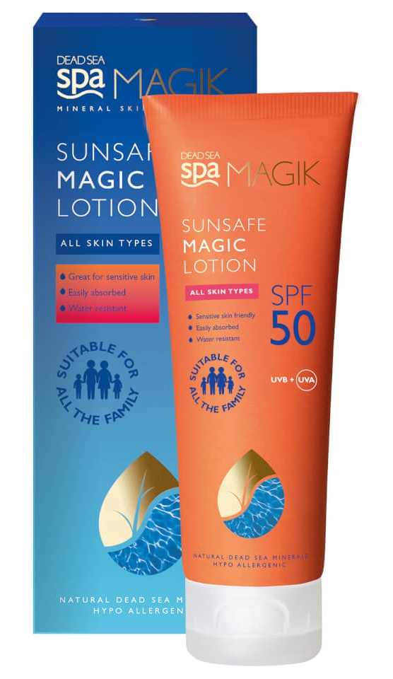 Dead Sea Spa Magik Sunsafe Magic Lotion SPF50