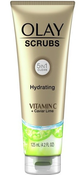 Olay Scrubs 5-in-1 Detoxifying Vitamin C + Caviar Lime