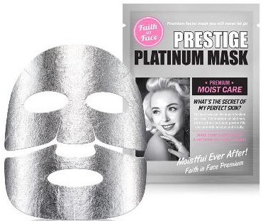 Faith in Face Prestige Platinum Silver Foil Mask