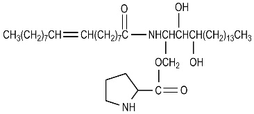2-Oleamido-1,3,4-Octadecatriyl Prolinate