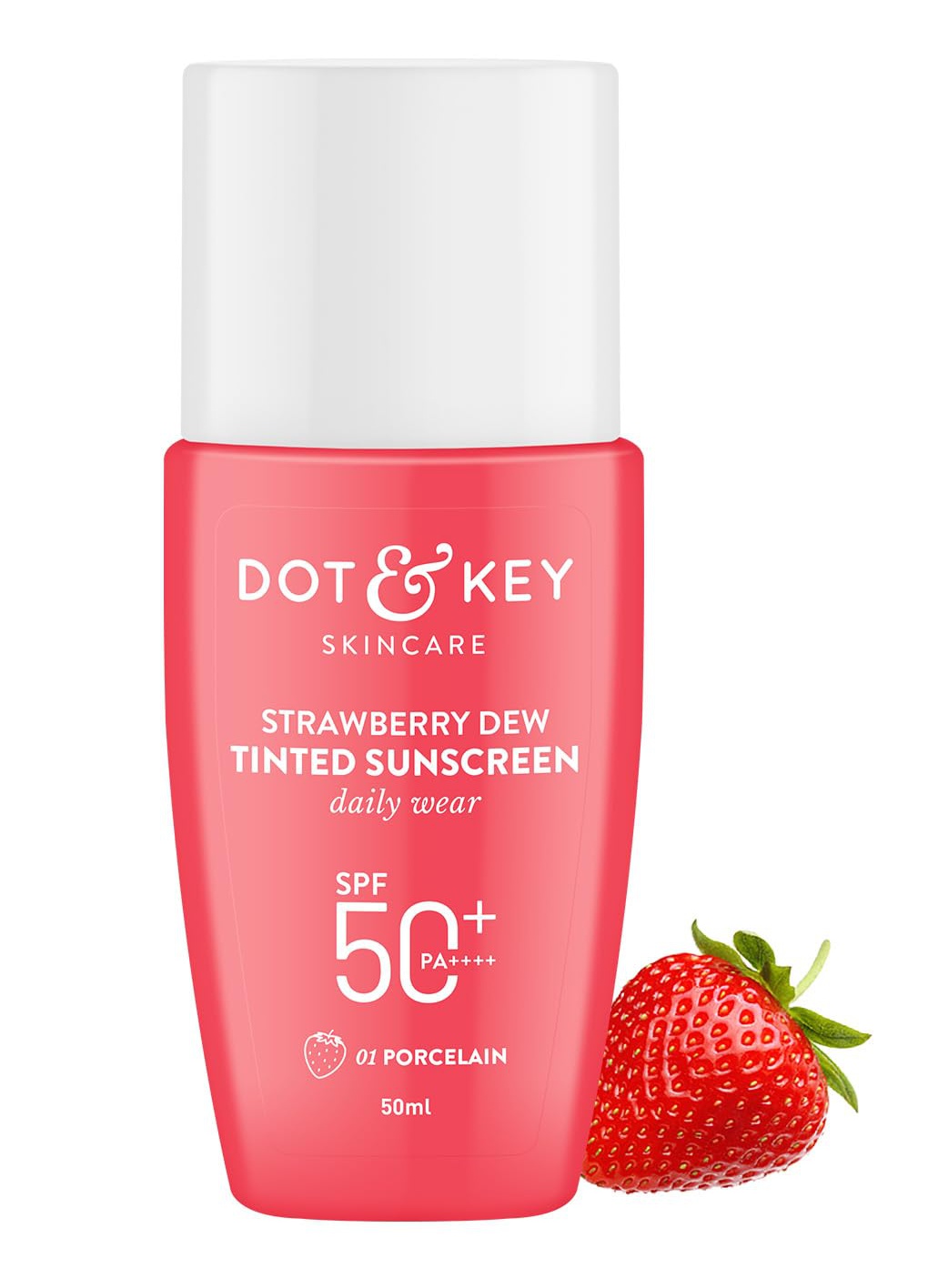 Dot & Key Strawberry Dew Tinted Sunscreen SPF 50+ Pa++++