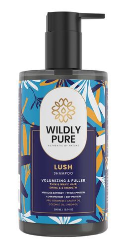 wildly pure Lush Natural Volume Shampoo