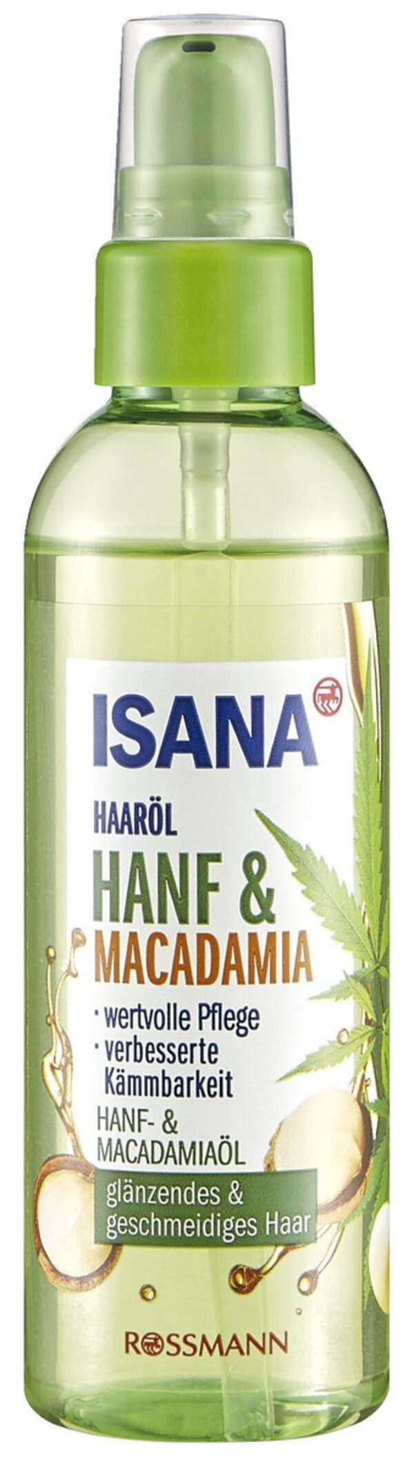 Isana Haaröl Hanf & Macadamia