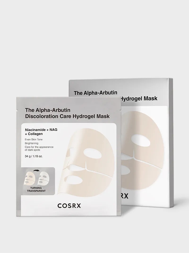 COSRX The Alpha-arbutin Discoloration Care Hydrogel Mask Sheet