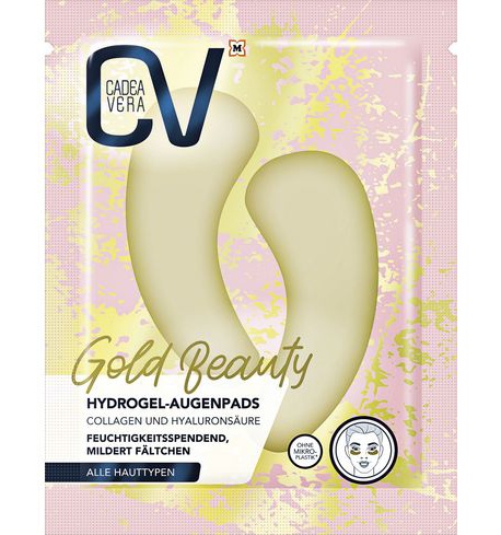 CadeaVera CV Gold Beauty Hydrogel Augenpads