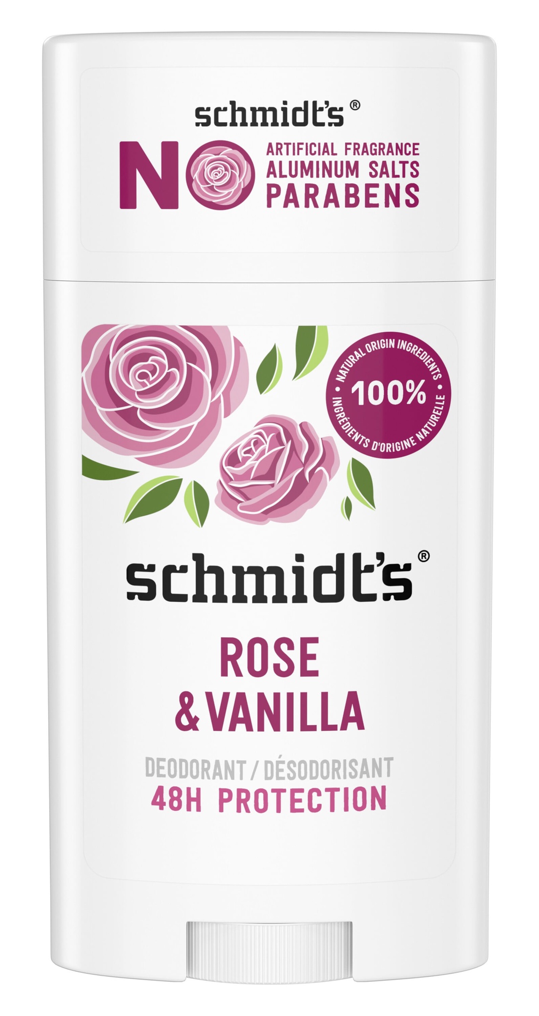 Schmidt's Rose & Vanilla Deodorant