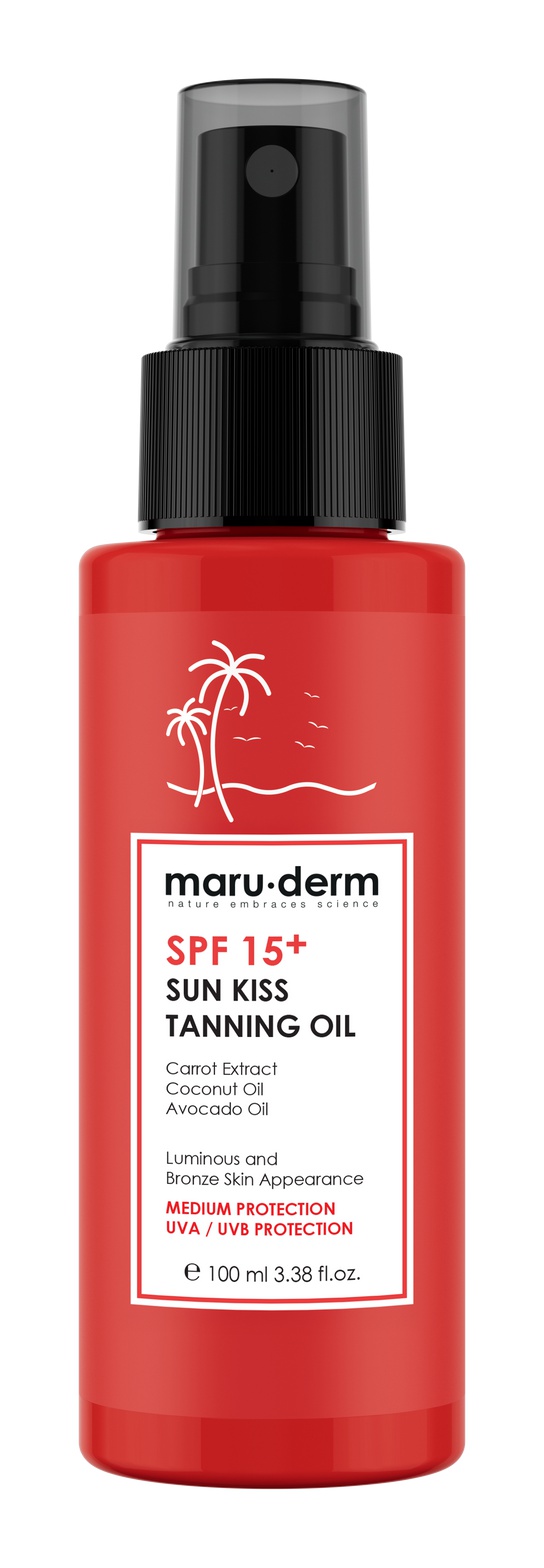 Maruderm SPF 15+ Sun Kiss Tanning Oil