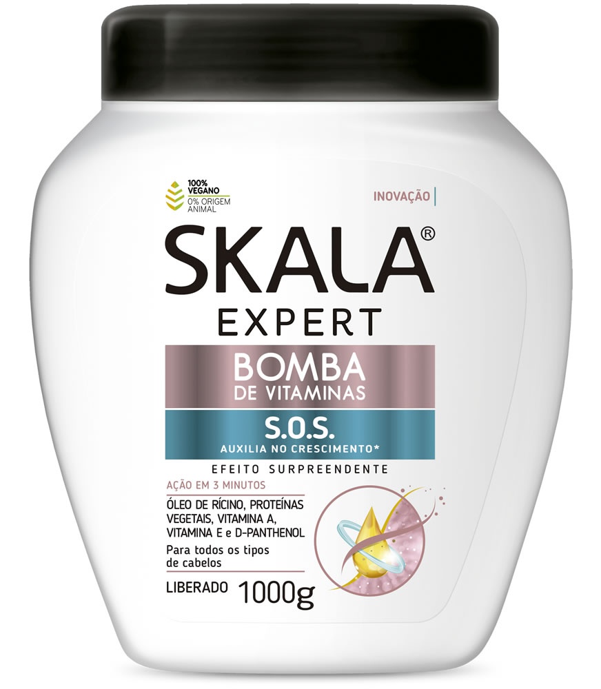 Skala Creme De Tratamento Bomba De Vitaminas