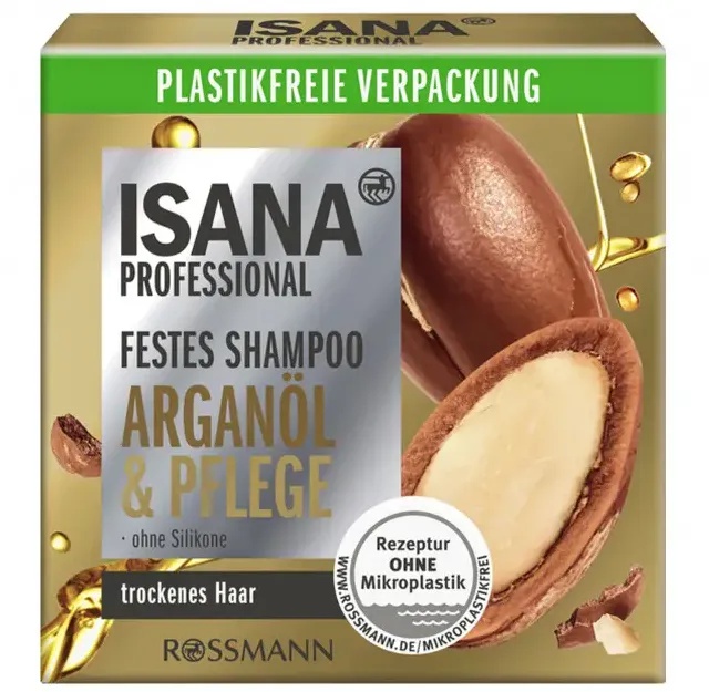 ISANA PROFESSIONAL Festes Shampoo Arganöl & Pflege