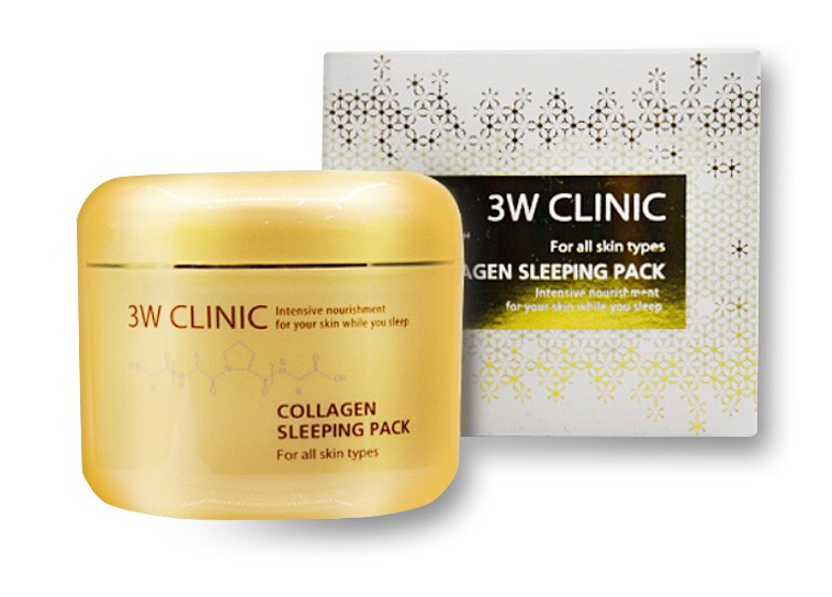 3W Clinic Collagen Sleeping Pack