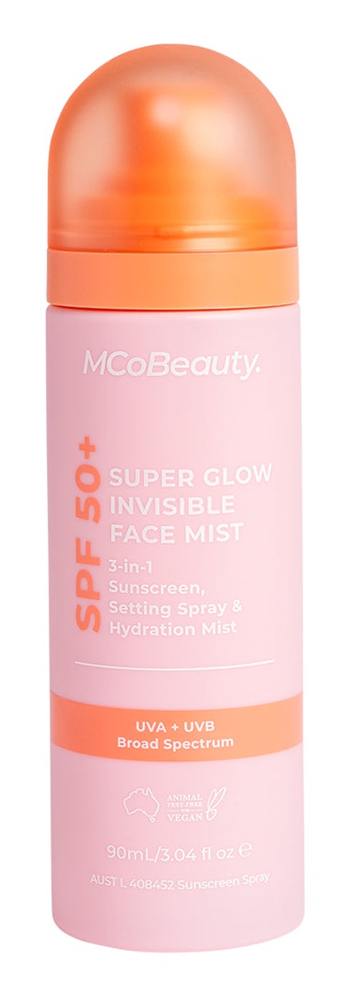 MCOBEAUTY Super Glow Invisible Face Mist SPF50+