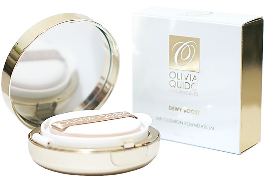 Olivia Quido Skincare Dewy Boost Air Cushion Foundation With SPF 50