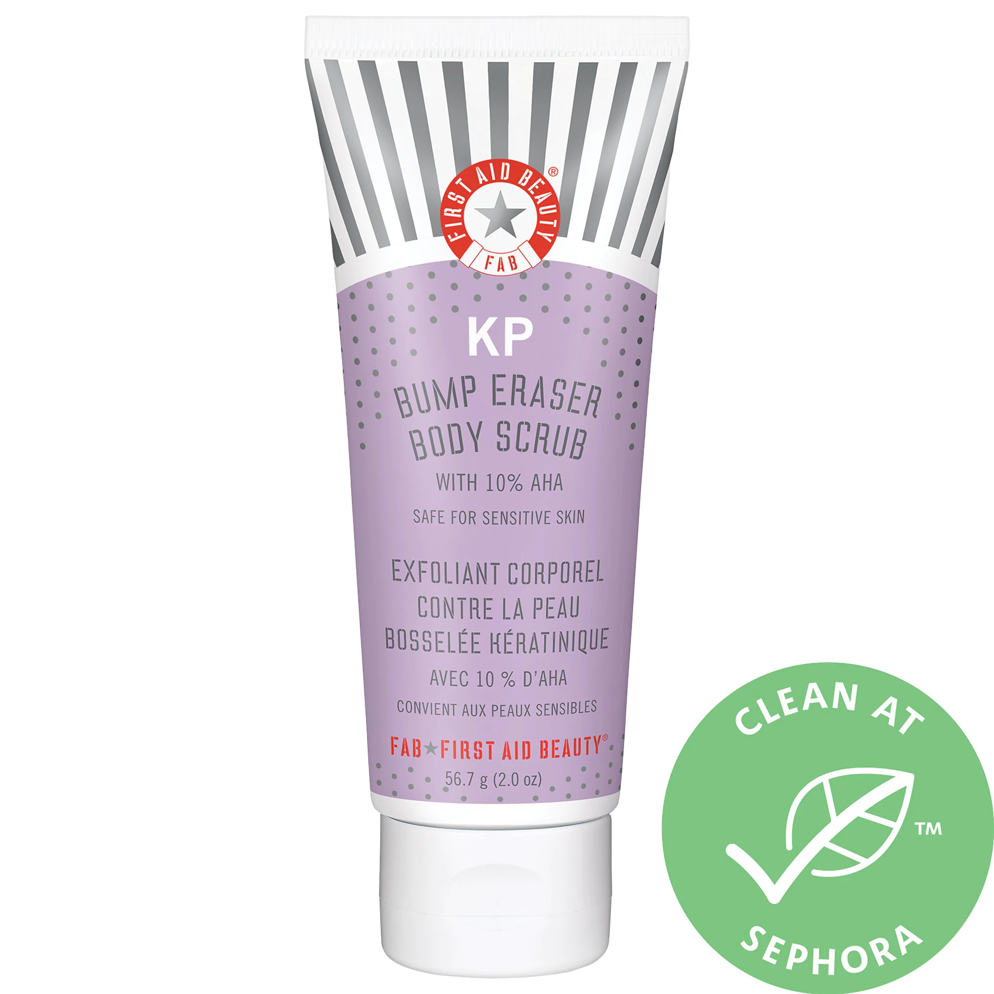 First Aid Beauty Mini Kp Bump Eraser Body Scrub With 10% Aha
