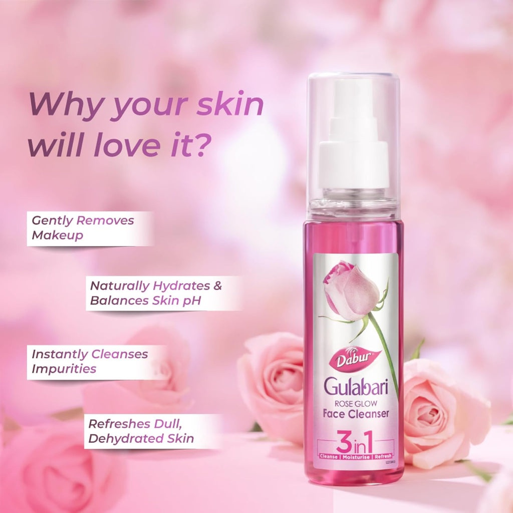 dabur gulabari Rose Glow Face Cleanser