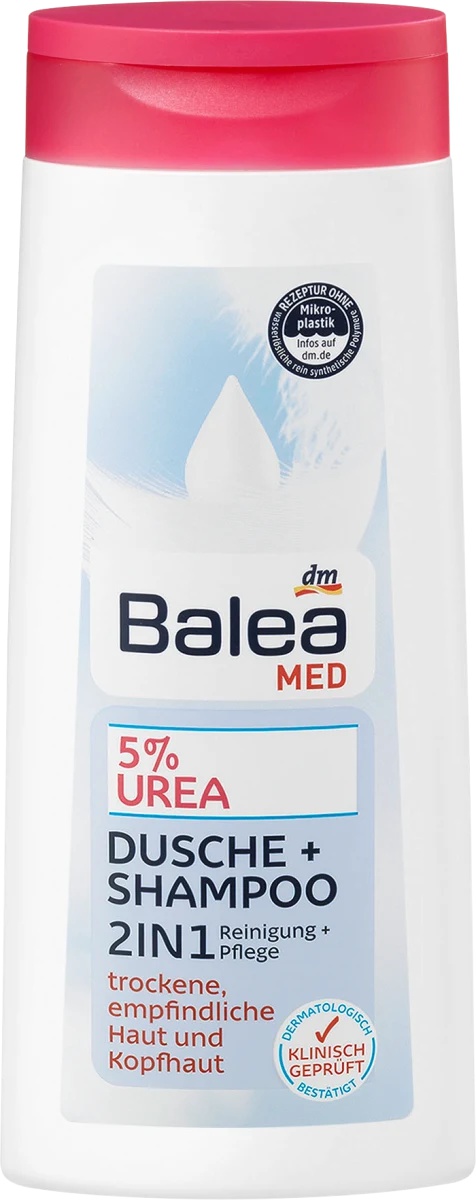 Balea Med 5% Urea 2in1 Dusche + Shampoo