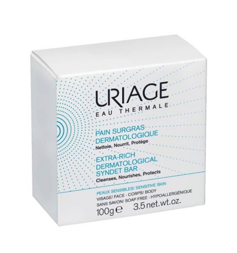 Uriage Extra-rich Dermatological Syndet Bar