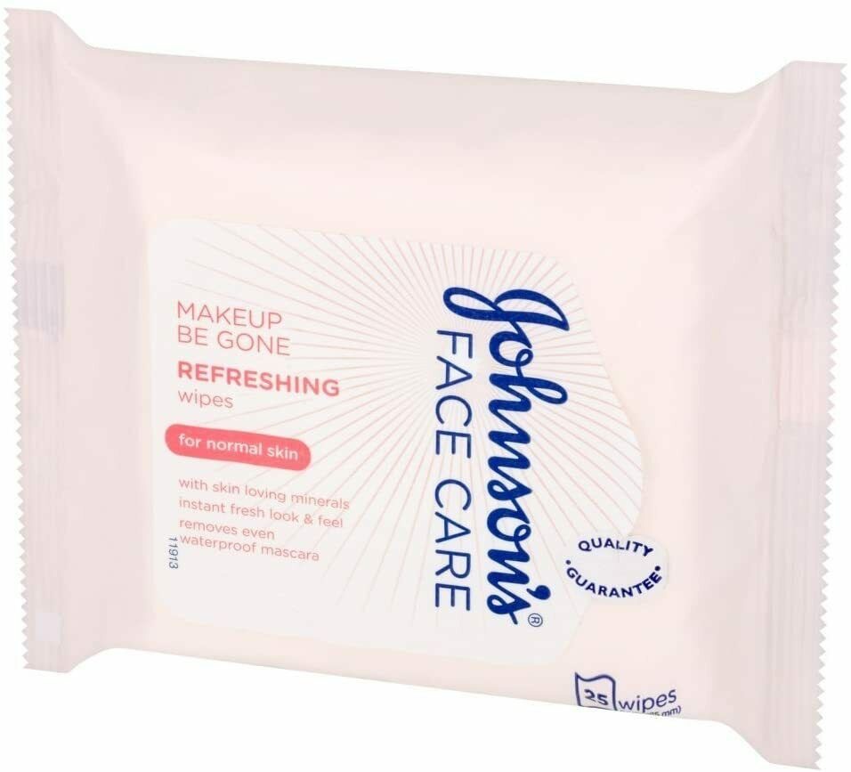 Johnson's Makeup Be Gone Refreshing Wipes