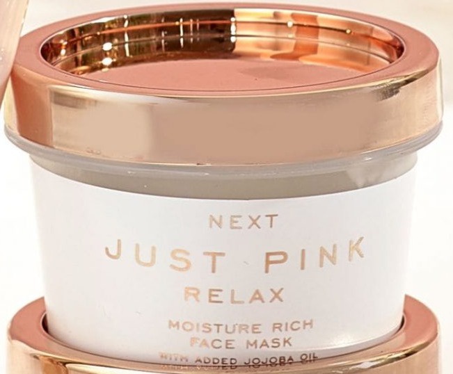 Next Just Pink Relax Face Mask
