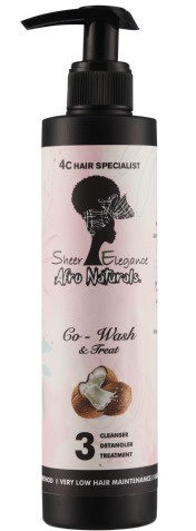 Sheer Elegance Afro Naturals Co-wash & Treat