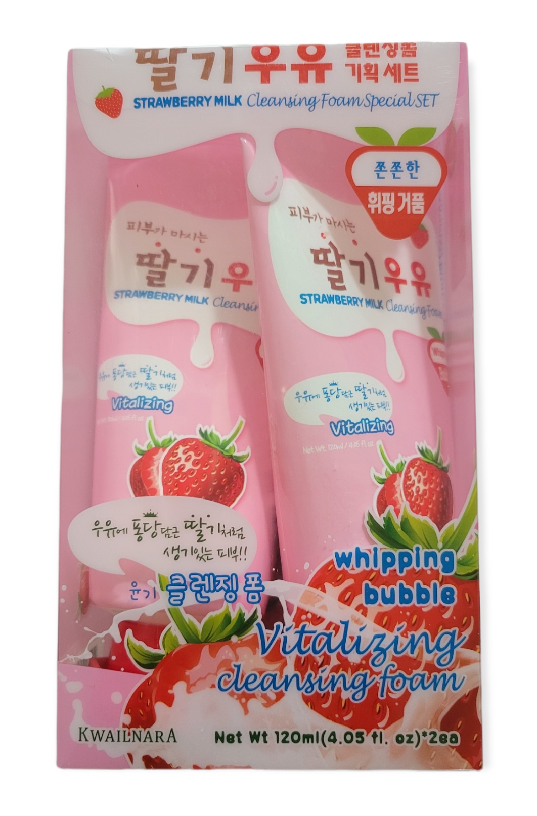 Welcos Strawberry Milk Cleansing Foam Special Set