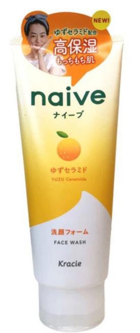 Kracie Naive Yuzu Ceramide Cleansing Foam