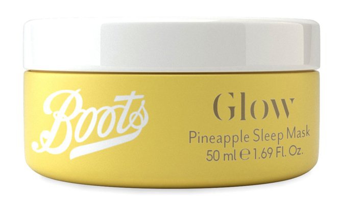 Boots Glow Pineapple Sleep Mask