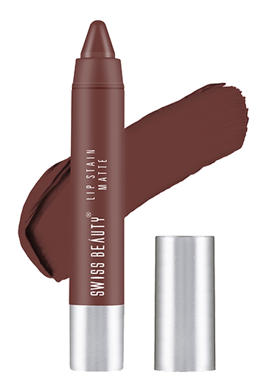 Swiss beauty Lip Stain Matte Lipstick - 227 Coffee