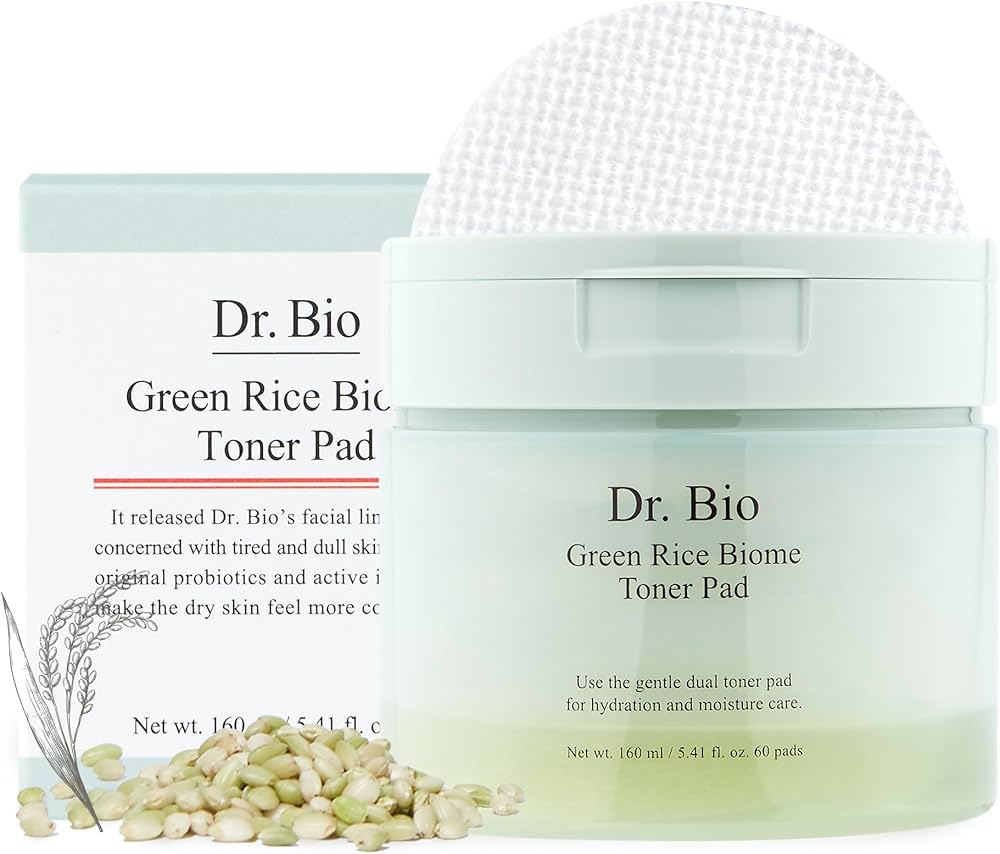 Dr. Bio Green Rice Biome Toner Pad