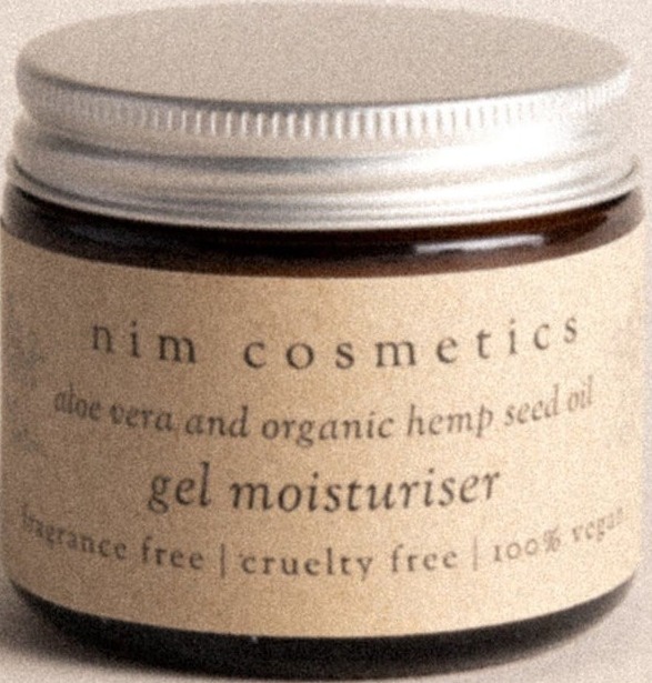 Nim Cosmetics Aloe Vera And Organic Hemp Seed Oil Gel Moisturiser