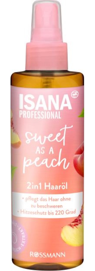 Isana Professional Sweet As A Peach 2in1 Haaröl