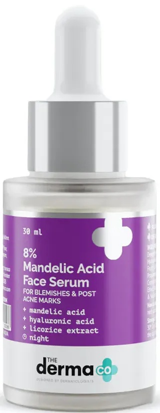 Derma Co 8% Mandelic Acid Face Serum With Hyaluronic Acid & Licorice
