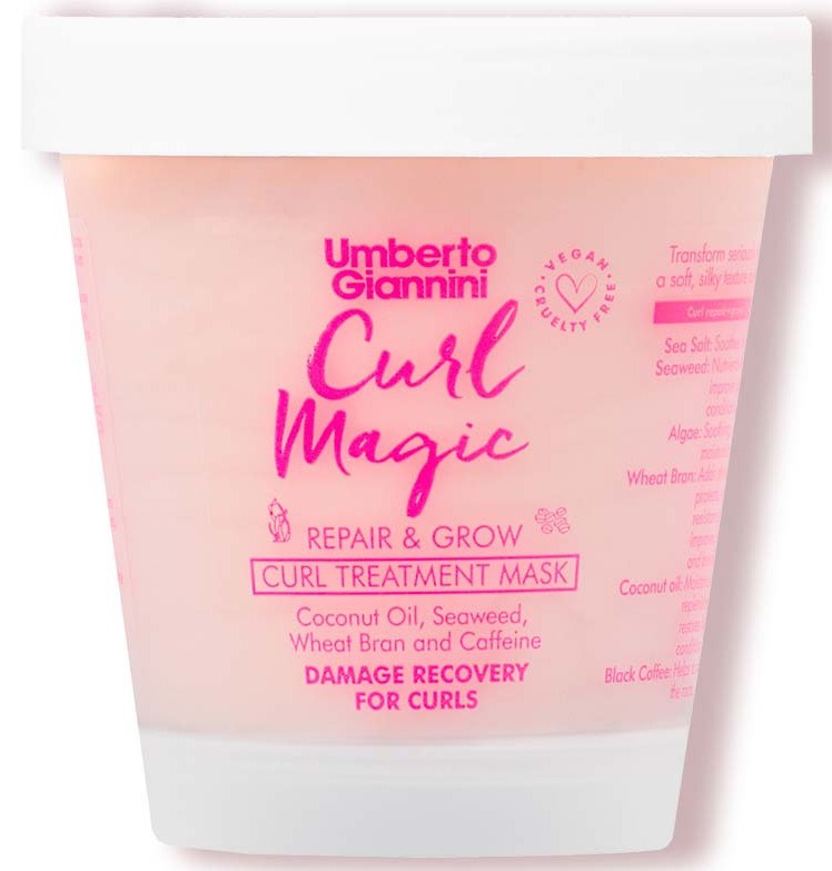 Umberto Giannini Curl Magic Repair & Grow Curl Treatment Mask