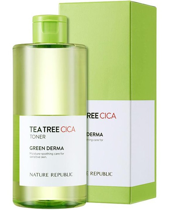 Nature Republic Green Derma Tea Tree Cica Toner