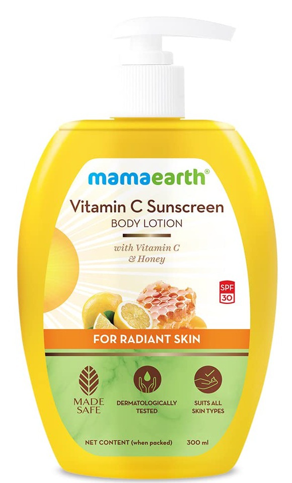 Mamaearth Vitamin C Sunscreen Body Lotion