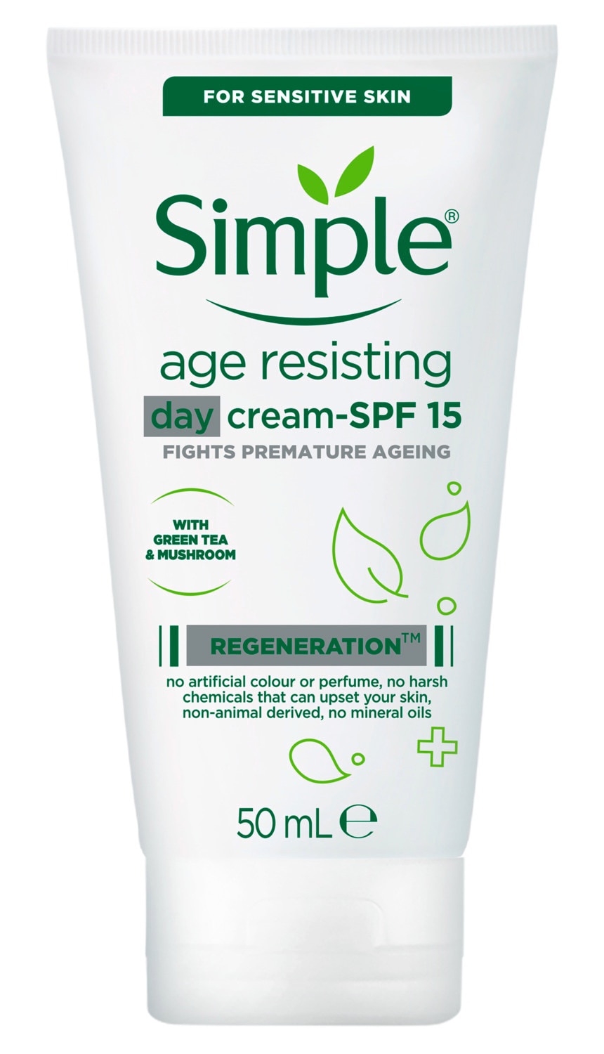Simple Age Resisting Day Cream SPF15