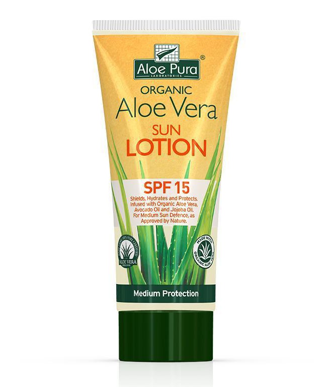 Optima Organic Aloe Vera Sun Lotion SPF25