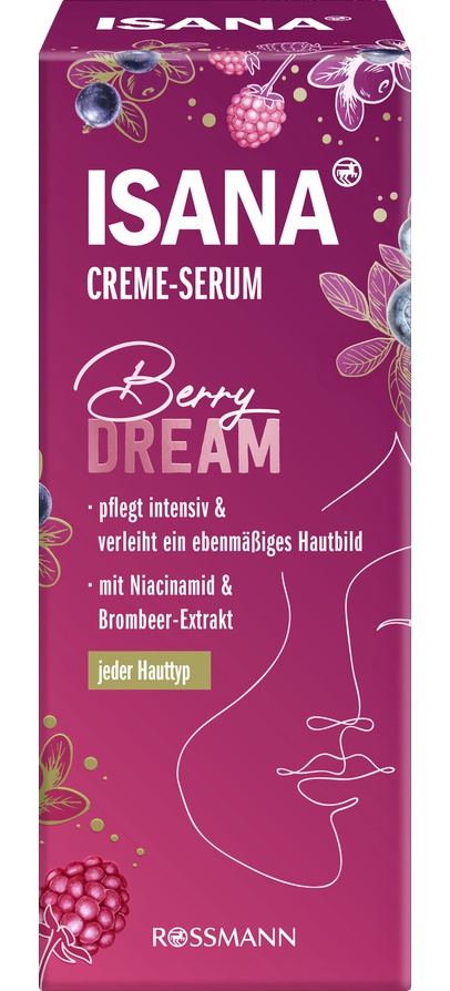 Isana Creme-Serum Berry Dream