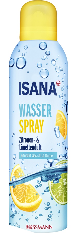 Isana Wasser Spray Zitrone & Limette