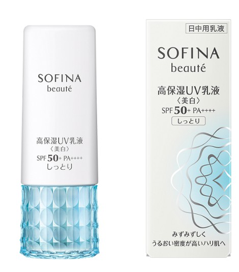 Sofina Beaute Whitening Uv Cut Emulsion Moist Spf50+ Pa++++