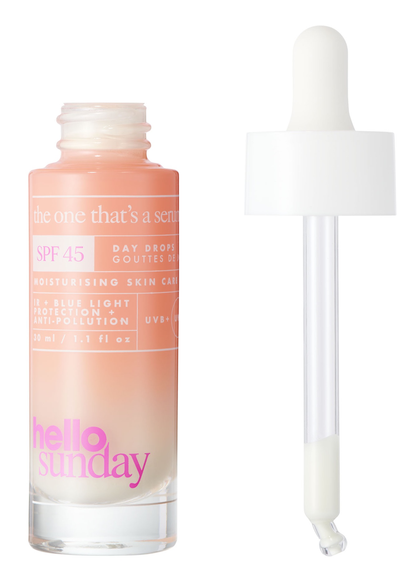 Hello Sunday The One That'S A Serum - Full Shield Drops SPF45