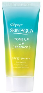 Sunplay Skin Aqua Tone Up UV Essence Mint Green